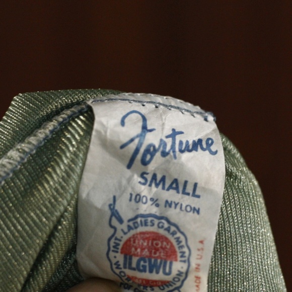 Dusty Green Silky Lace Trim Skirt - Picture 8 of 10